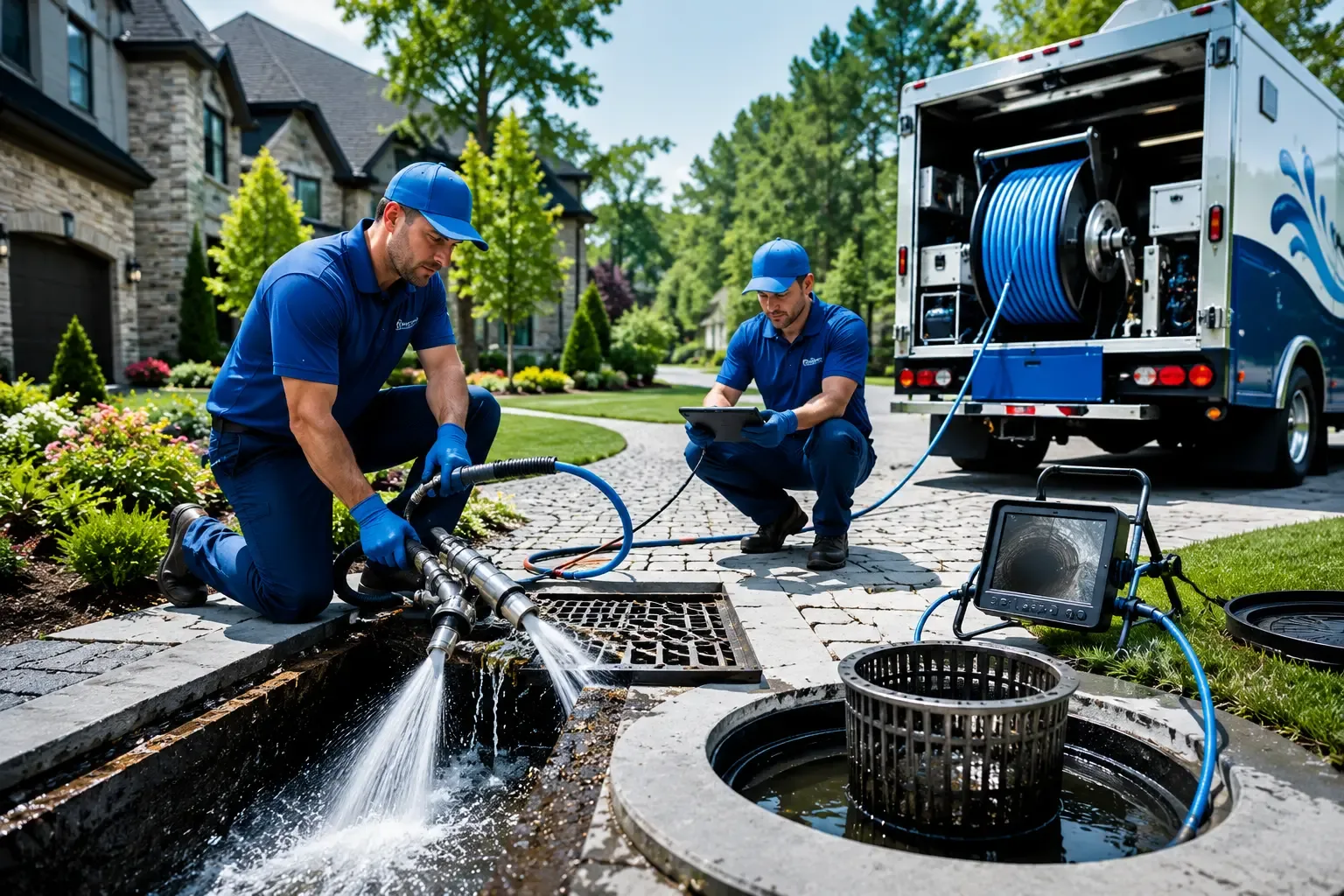 Local outdoor drain cleaning professionals in Baytown, TX